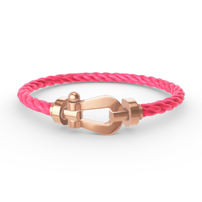 [Glimmer]FORCE LARGE HORSESHOE NO DIAMOND BRACELET Glimmer GOLD
