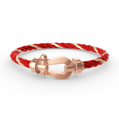 [Glimmer]FORCE LARGE HORSESHOE NO DIAMOND BRACELET Glimmer GOLD