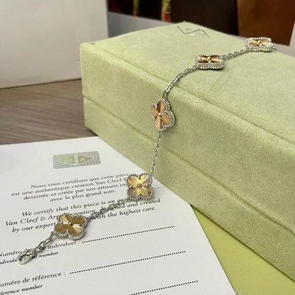 [Glimmer] CLOVER 5 MOTIF LASER BRACELET COLLECTION