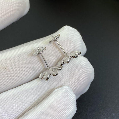 [Glimmer]FRIVOLE MINI SILVER FLOWER EARRINGS