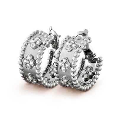 [Glimmer]パーリーダイヤモンドピアス