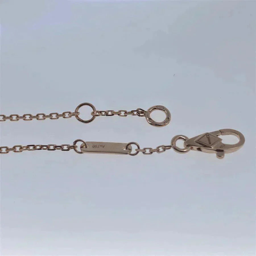[Glimmer]CLOVER WHITE MOP SINGLE FLOWER BRACELET