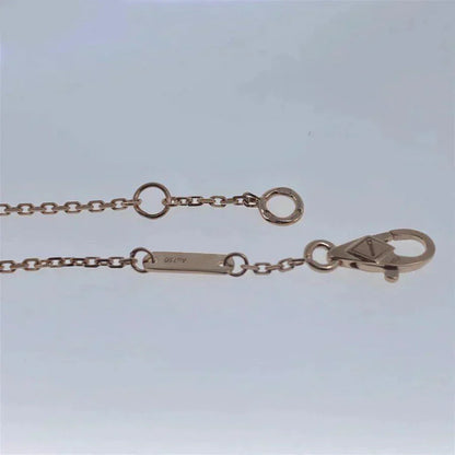 [Glimmer]CLOVER WHITE MOP SINGLE FLOWER BRACELET