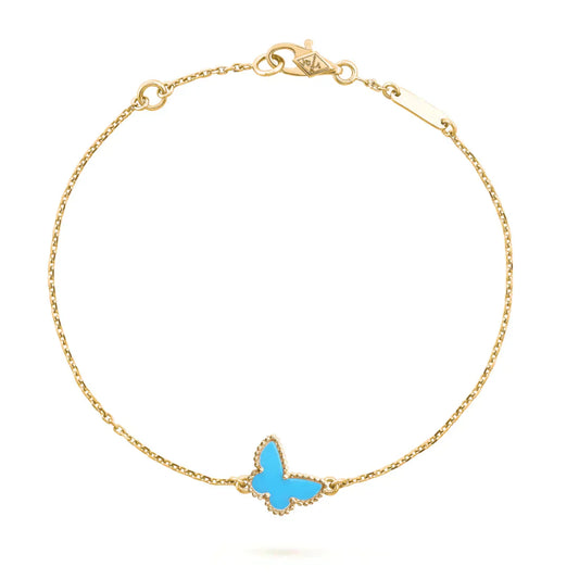 [Glimmer]BUTTERFLY TURQUOISE BUTTERFLY BRACELET