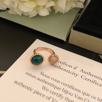 [Glimmer]PERLEE COULEURS DIAMOND Glimmer GOLD BETWEEN THE FINGER RING