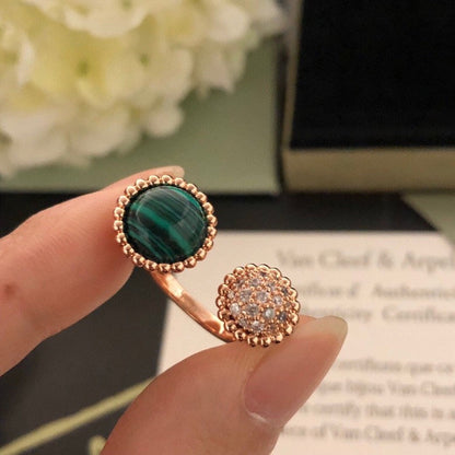 [Glimmer]PERLEE COULEURS DIAMOND Glimmer GOLD BETWEEN THE FINGER RING
