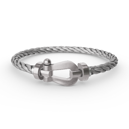 [Glimmer]FORCE LARGE HORSESHOE NO DIAMOND BRACELET SILVER