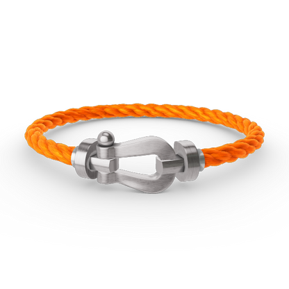 [Glimmer]FORCE LARGE HORSESHOE NO DIAMOND BRACELET SILVER