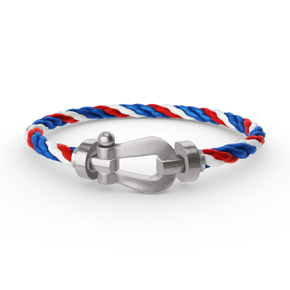 [Glimmer]FORCE LARGE HORSESHOE NO DIAMOND BRACELET SILVER