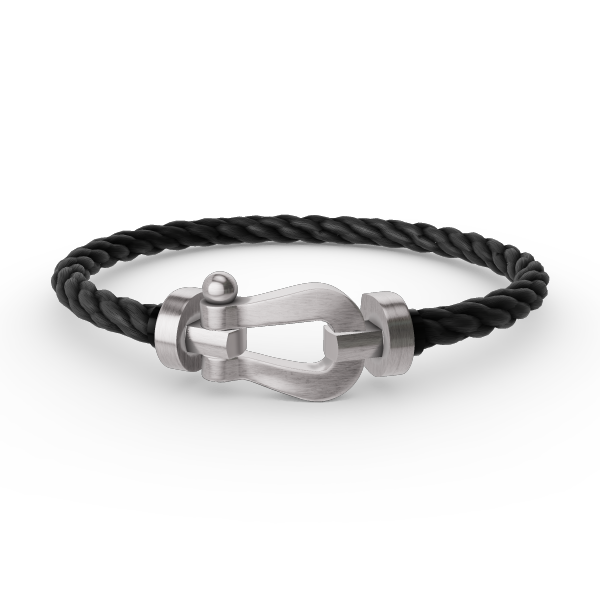 [Glimmer]FORCE LARGE HORSESHOE NO DIAMOND BRACELET SILVER