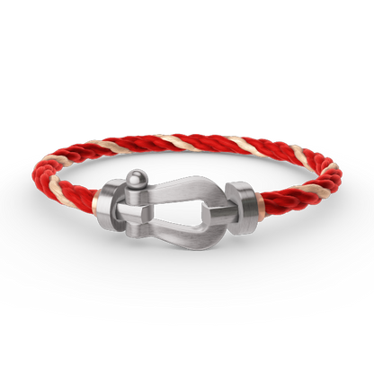 [Glimmer]FORCE LARGE HORSESHOE NO DIAMOND BRACELET SILVER