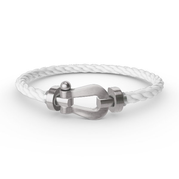 [Glimmer]FORCE LARGE HORSESHOE NO DIAMOND BRACELET SILVER