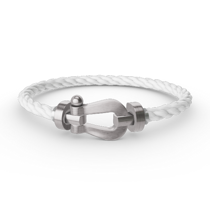 [Glimmer]FORCE LARGE HORSESHOE NO DIAMOND BRACELET SILVER