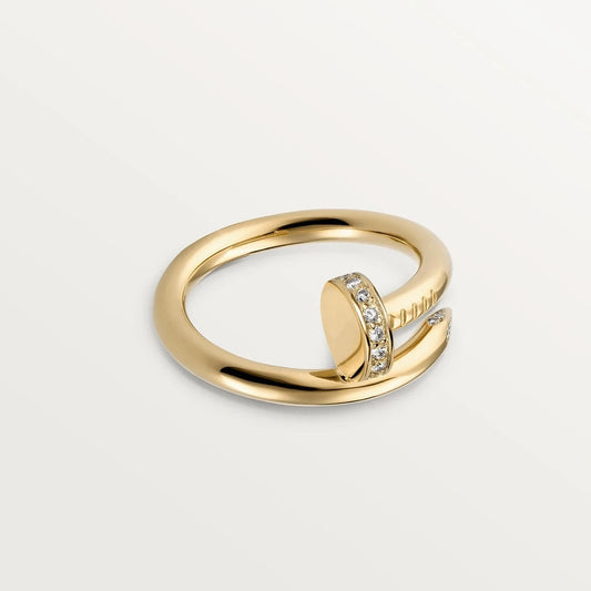 [Glimmer]JUSTE RING 2.65MM GOLD DIAMOND
