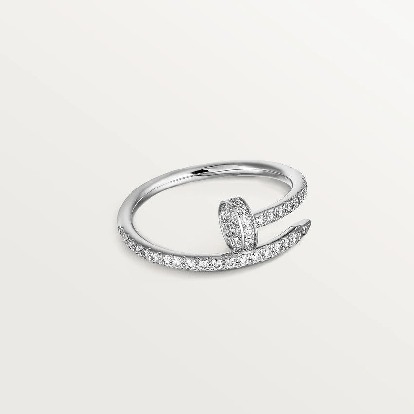 [Glimmer]JUSTE RING 1.8MM SILVER DIAMONDS