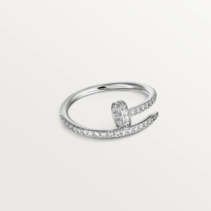 [Glimmer]JUSTE RING 1.8MM SILVER DIAMONDS