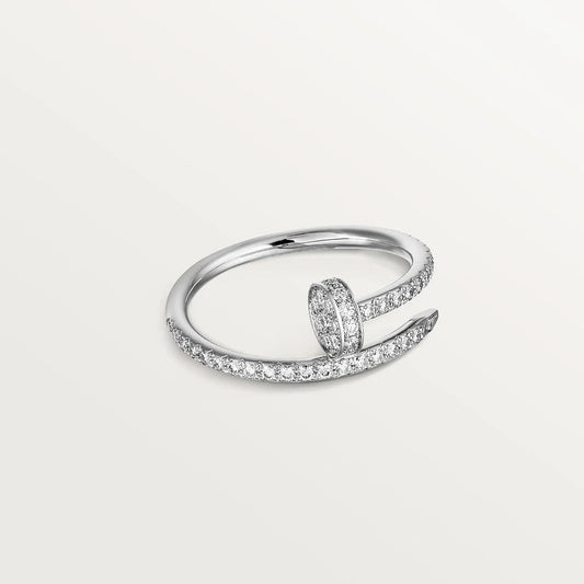 [Glimmer]JUSTE RING 1.8MM SILVER DIAMONDS